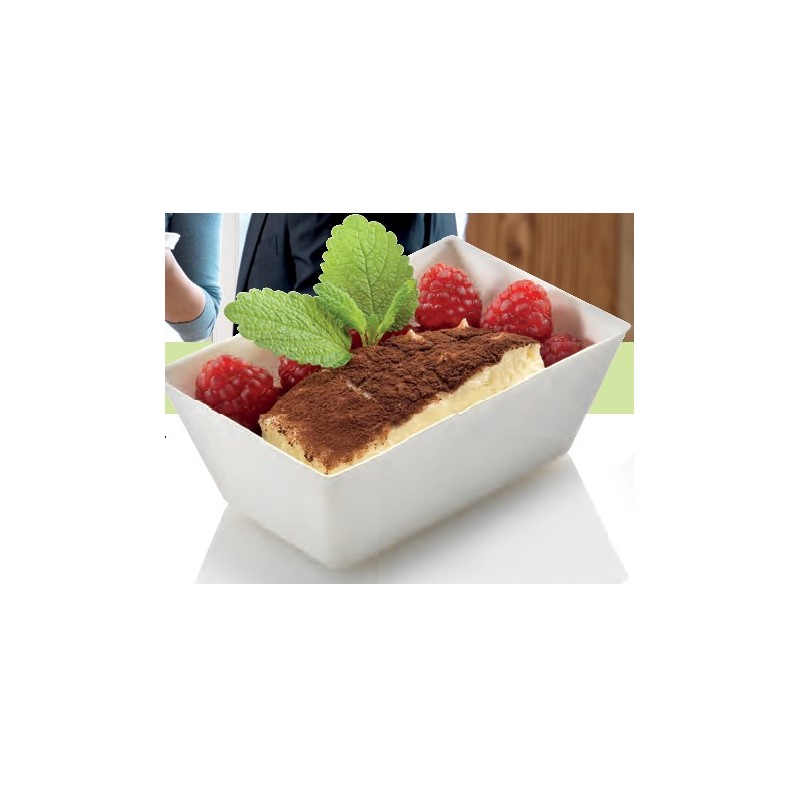 50 Barquettes, canne à sucre, 230 ml, 12 x 8 prof. 4,5 cm