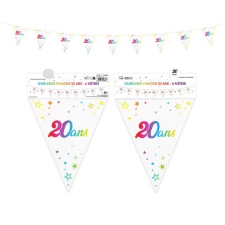 Ghirlanda 6metri "20ans"