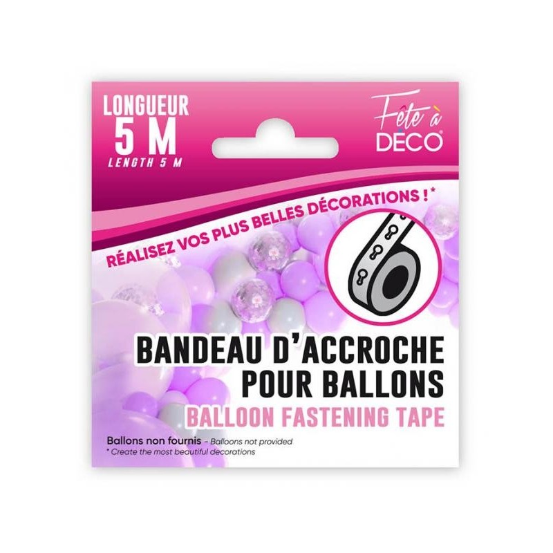 Bandeau d'Accroche pour Ballons 5 mètres Bandeau d'Accroche pour Ballons 5 mètres
