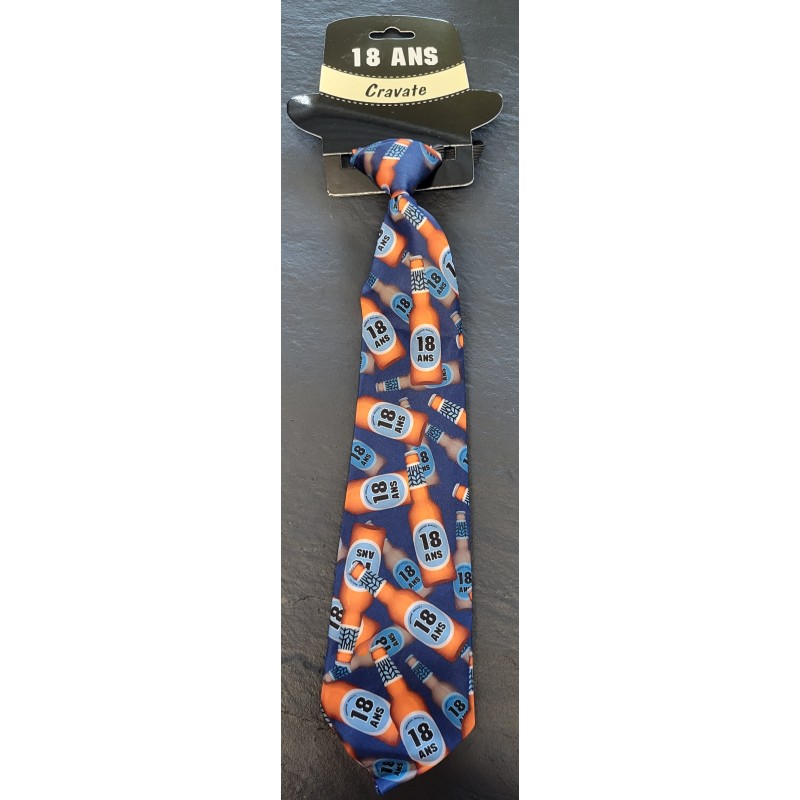 Cravate Party 18 ans" Cravate Party 18 ans"