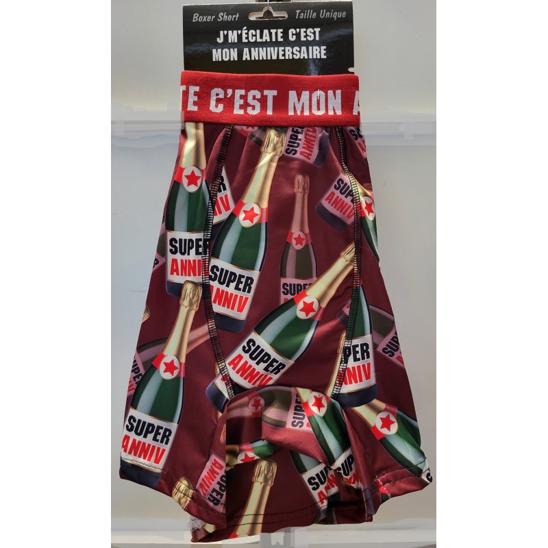 1 Boxer short "Super Anniversaire"  1 Boxer short "Super Anniversaire"