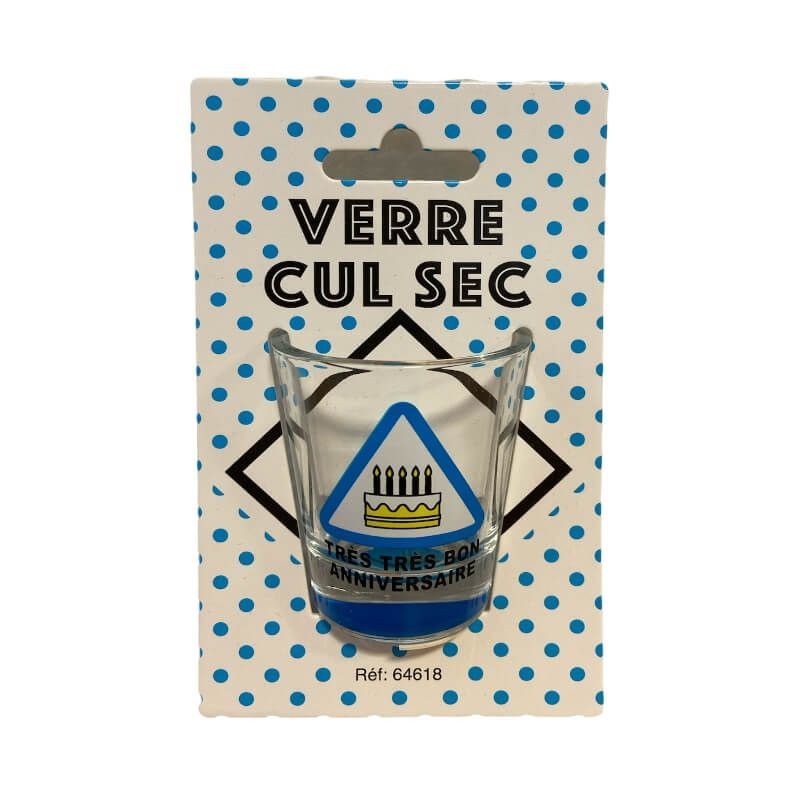 1 Verre cul sec "Très très bon anniversaire!" 1 Verre cul sec "Très très bon anniversaire!"