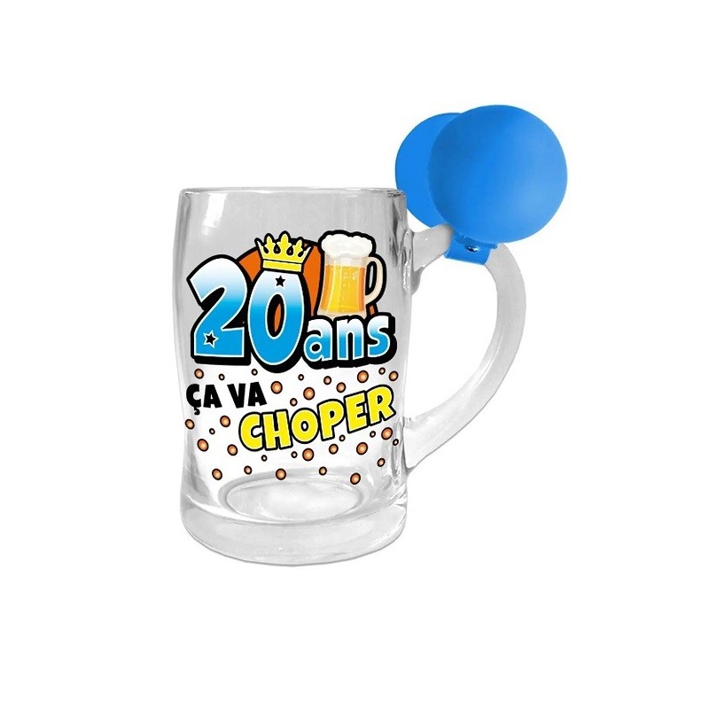 1 boccale di birra Klaxon “20ans” 1 boccale di birra Klaxon “20ans”