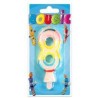 Bougie blister chiffre  8