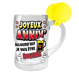 1 Chope Klaxon "Joyeux Anniv"