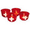 4 Gobelets pour bougies CH  4 Gobelets pour bougies CH