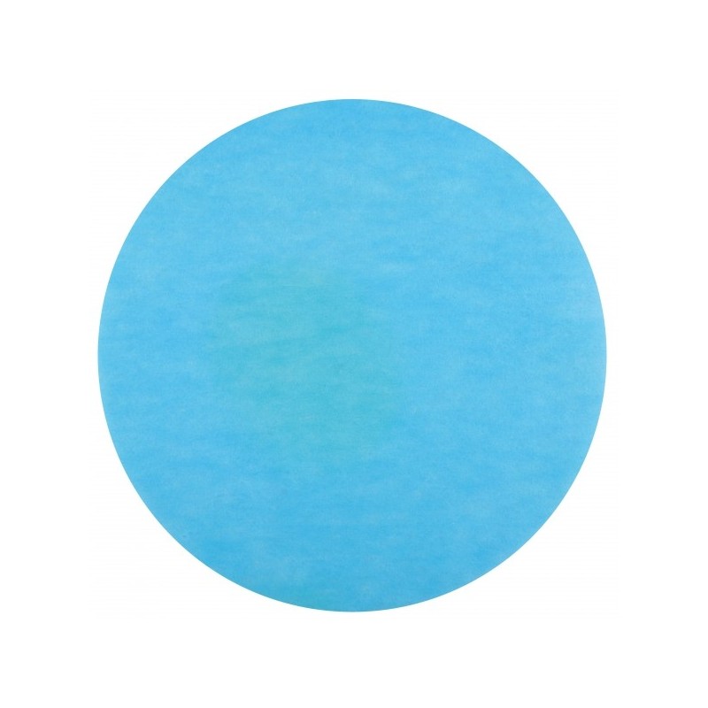 50 Sets de table uni, turquoise