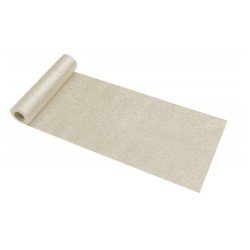 Chemin de Table paillettes prenium platine 30cm x 5m