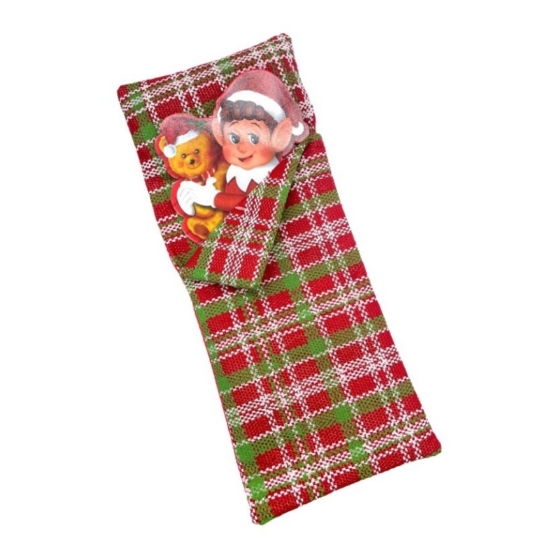 Sac de couchage avec oreiller pour lutin farceur 12.5cm X 1cm X 30cm Sac de couchage avec oreiller pour lutin farceur 12.5cm X 1cm X 30cm