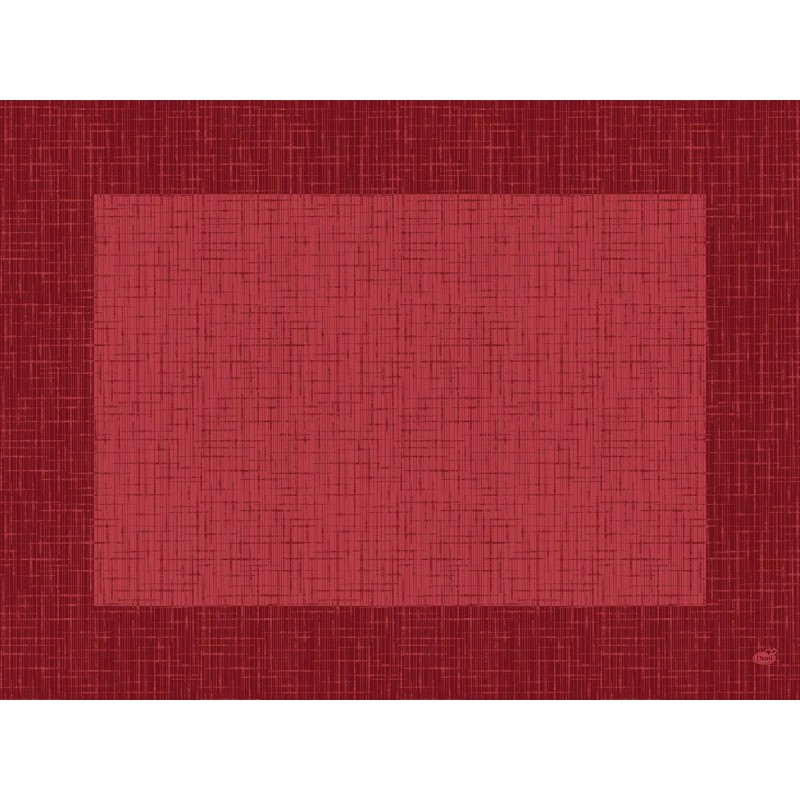 10 Tischsets, glatt Linnea, 30 x 40 cm, Bordeaux