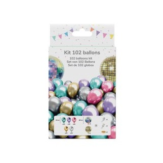 Kit 102 palloncini DISCO