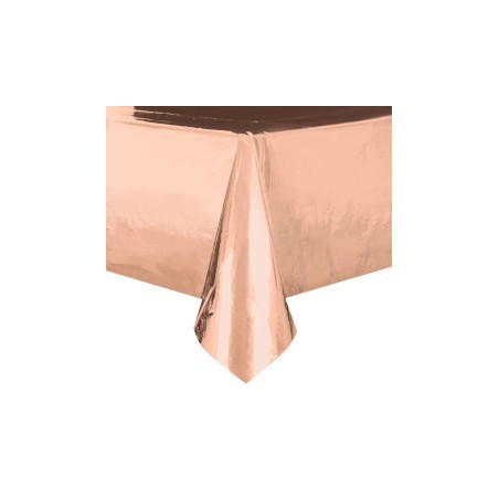 Nappe PE 137 x 274 cm RoseGold Metal