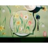 Serviette Duni ouate 40 x 40 cm Spring Melody Serviette Duni ouate 40 x 40 cm Spring Melody