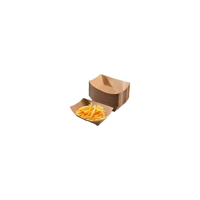 100 vaschette portatrucioli in cartone 12 x 8.1 x 5,5 cm