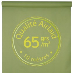 Rouleau de nappe Airlaid, 1.20 x 10m, sauge