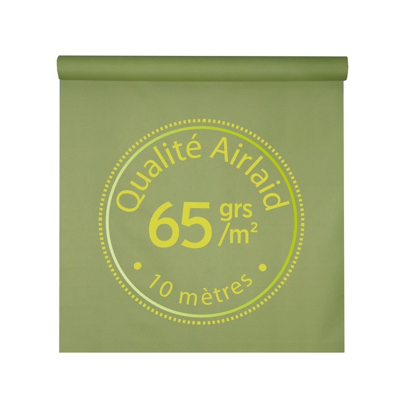 Rouleau de nappe Airlaid, 1.20 x 10m, sauge Rouleau de nappe Airlaid, 1.20 x 10m, sauge