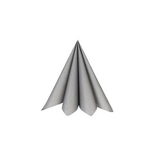 20 tovaglioli, 40x40 cm, argento