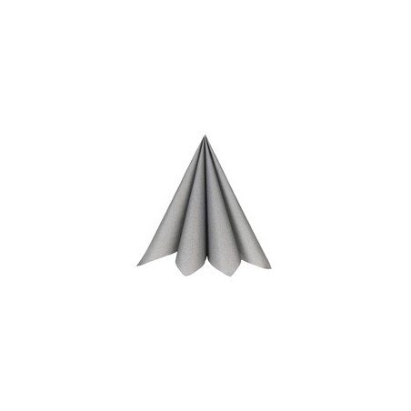 20 tovaglioli, 40x40 cm, argento