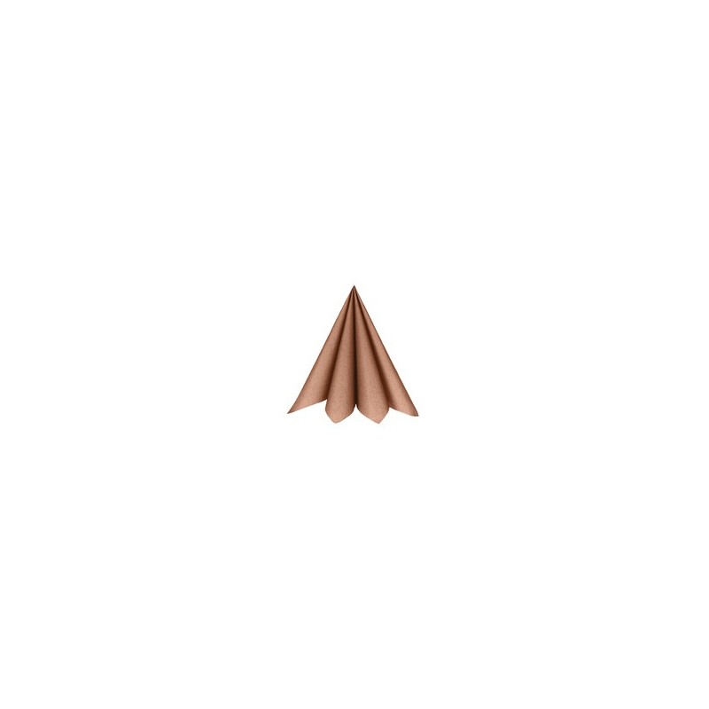 25 tovaglioli, 40x40 cm, bronzo 25 tovaglioli, 40x40 cm, bronzo