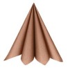 25 tovaglioli, 40x40 cm, bronzo 25 tovaglioli, 40x40 cm, bronzo