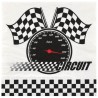 20 tovaglioli di carta Formula 1 33x33cm, 3 veli 20 tovaglioli di carta Formula 1 33x33cm, 3 veli
