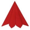 20 Serviettes rainbow, 40x40cm, rouge 20 Serviettes rainbow, 40x40cm, rouge