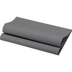 60 tovaglioli Dunisoft® Organic 40 x 40 cm granito