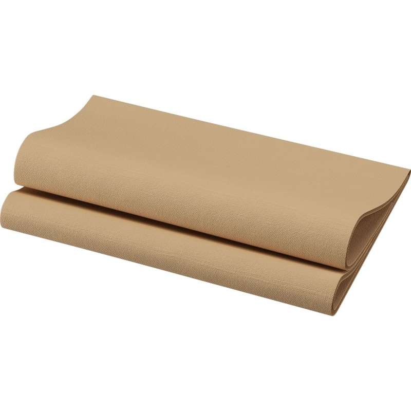 60 Serviettes Bio Dunisoft® 40 x 40 cm Nature Brown 60 Serviettes Bio Dunisoft® 40 x 40 cm Nature Brown