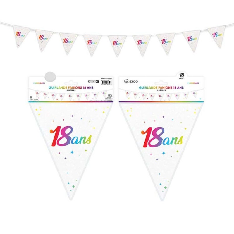 Ghirlanda 6metri "18ans"