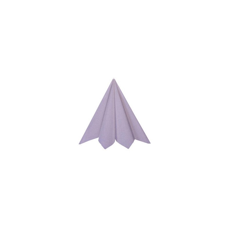 20 Serviettes rainbow, 40x40cm, parme 20 Serviettes rainbow, 40x40cm, parme