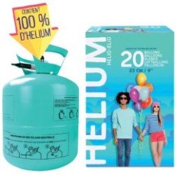 Heliumflasche, wegwerfbar, für 20 Ballons