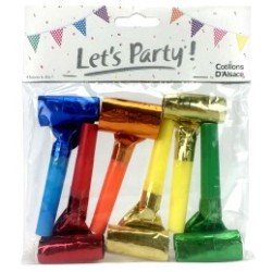 Sacchetto da 6 pezzi METAL COLOR non presentati