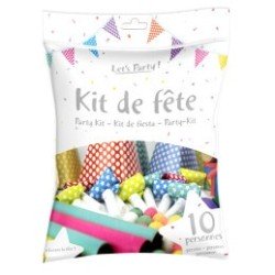 Pochette cotillons pour 10 personnes