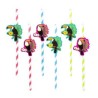 Set 6 Pailles en papier Toucan, 20cm Set 6 Pailles en papier Toucan, 20cm