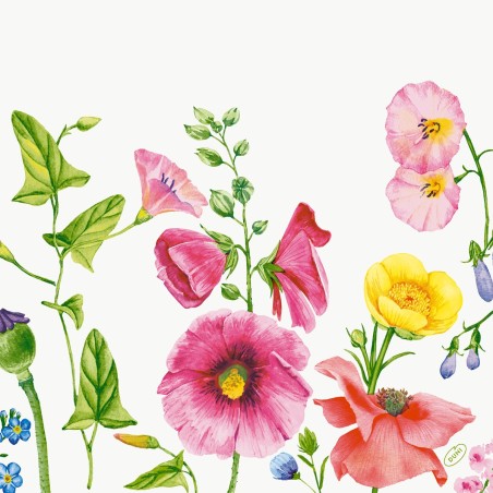 50 Serviettes classic, Flowy Meadow, 4plis, 40x40cm