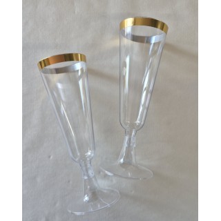 6 calici da champagne da 18 cl