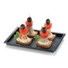 Piedra Mini piatto nero, 180 x 130 x 12 mm Piedra Mini piatto nero, 180 x 130 x 12 mm