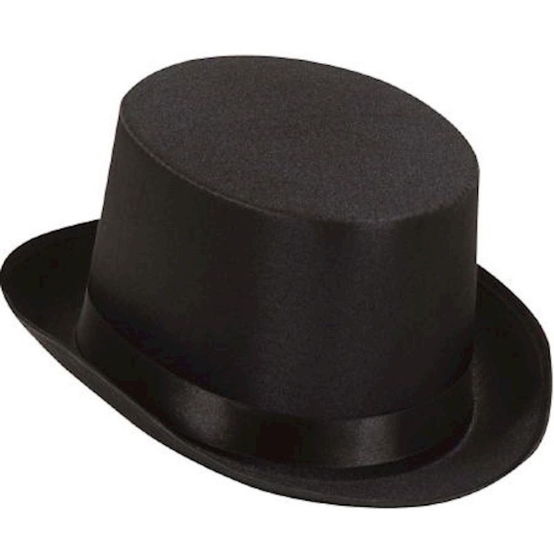 Chapeau haute-forme noir  Chapeau haute-forme noir