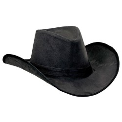 Cappello da cowboy nero