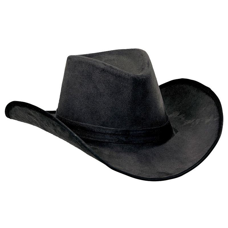 Chapeau de cow-boy noir 