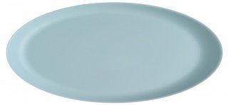 1 Assiette grande, Ø 27,4cm, Thermorétracté, bleu ciel