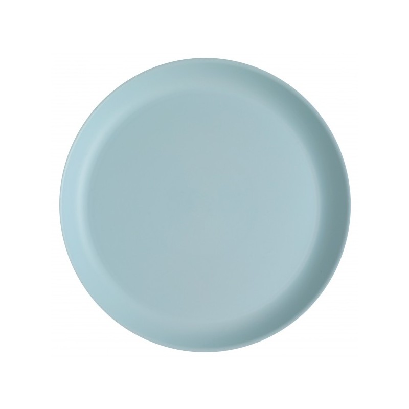 1 Assiette grande, Ø 27,4cm, Thermorétracté, bleu ciel