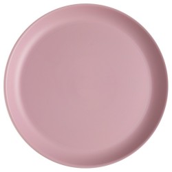 1 Assiette grande, Ø 27,4cm, Thermorétracté,  rose