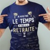 T-shirt a dédicacer homme retraite T-shirt a dédicacer homme retraite