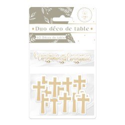 Duo déco de table communion