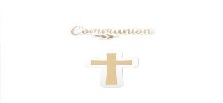 Duo déco de table communion