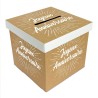 Urne en carton kraft "Joyeux anniversaire" Urne en carton kraft "Joyeux anniversaire"