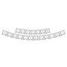 Guirlande fanions "Joyeux Anniversaire" Argent, 5m Guirlande fanions "Joyeux Anniversaire" Argent, 5m