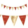 Guirlande fanions "Joyeux anniversaire", 3m Guirlande fanions "Joyeux anniversaire", 3m