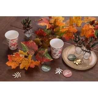 1 Orange Herbstgirlande